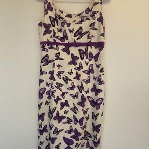 Versace Summer Butterfly Dress Size 6